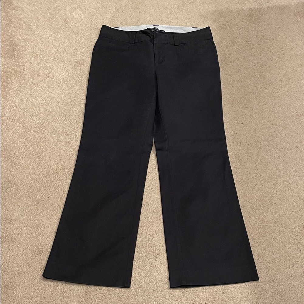 Gap Women's Black Wide Leg Dress Pants Size 12 Regular (Like New)